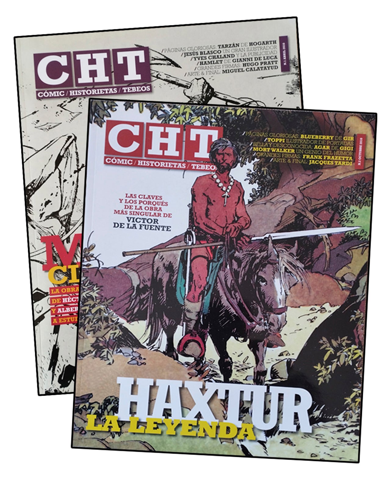 Ejemplares revista CHT