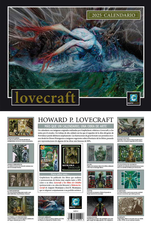 Calendario 2025 Lovecraft